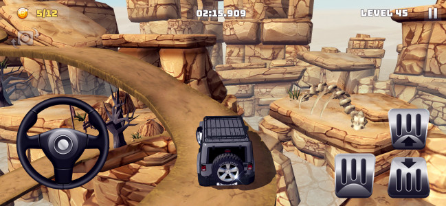 اسکرین شات 1 بازی Mountain Climb 4x4 : Car Drive