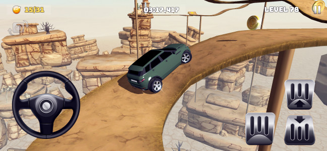 اسکرین شات بازی Mountain Climb 4x4 : Car Drive 3