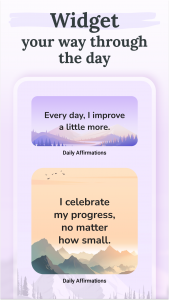 اسکرین شات 5 برنامه Daily Affirmations: Motivation