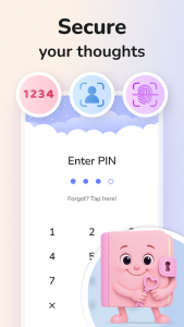 اسکرین شات 2 برنامه Daily Diary: Journal with Lock