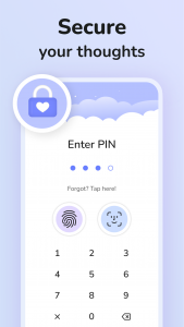 اسکرین شات 3 برنامه Daily Journal: Diary with Lock