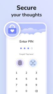 اسکرین شات 3 برنامه Daily Journal: Diary with Lock