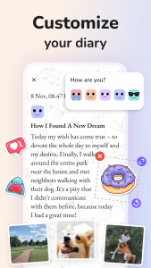 اسکرین شات 2 برنامه Daily Journal: Diary with Lock