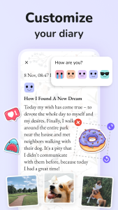 اسکرین شات 3 برنامه Daily Diary: Journal with Lock