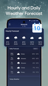 اسکرین شات 2 برنامه DailyWeather: Weather Forecast