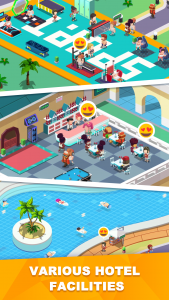 اسکرین شات بازی Sim Hotel Tycoon: Tycoon Games 5