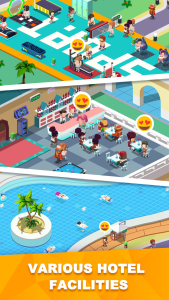 اسکرین شات 5 بازی Sim Hotel Tycoon: Tycoon Games