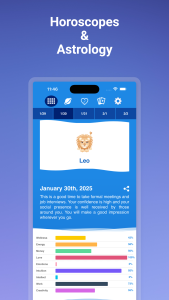 اسکرین شات 1 برنامه Horoscopes, Astrology & Tarot