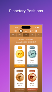 اسکرین شات 4 برنامه Horoscopes, Astrology & Tarot