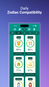اسکرین شات 2 برنامه Horoscopes, Astrology & Tarot