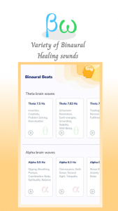 اسکرین شات برنامه Healing Sounds, Binaural Beats, & Sound Therapy 7