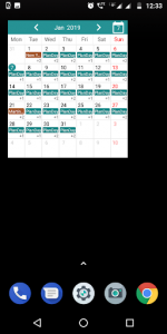 اسکرین شات برنامه Calendar Daily - Planner 2020 7