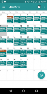 اسکرین شات برنامه Calendar Daily - Planner 2020 2