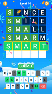 اسکرین شات 3 بازی Word Challenge-Daily Word Game