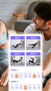 اسکرین شات برنامه Daily Yoga: Fitness+Meditation 2