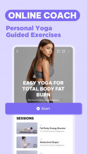 اسکرین شات برنامه Daily Yoga: Fitness+Meditation 5