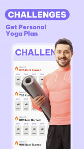 اسکرین شات برنامه Daily Yoga: Fitness+Meditation 4