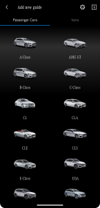 اسکرین شات برنامه Mercedes-Benz Guides 2