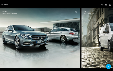 اسکرین شات برنامه Mercedes-Benz Guides 1