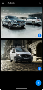 اسکرین شات برنامه Mercedes-Benz Guides 1