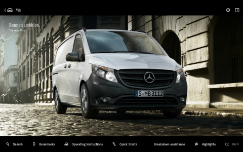 اسکرین شات برنامه Mercedes-Benz Guides 4