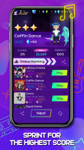 اسکرین شات 6 بازی Cyber Surfer : Rhythm Odyssey