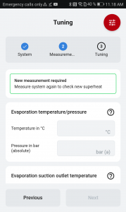 اسکرین شات برنامه TXV Superheat Tuner 4