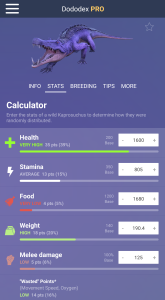 اسکرین شات 7 برنامه Dododex: ARK Survival Ascended