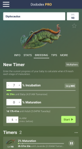 اسکرین شات 6 برنامه Dododex: ARK Survival Ascended