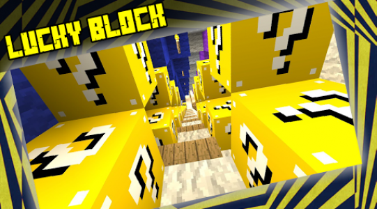 Lucky Block MOD for Minecraft PE - Lucky Race Map APK برای دانلود اندروید