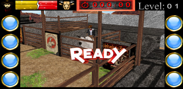 اسکرین شات بازی Bull Riding Challenge 3 3