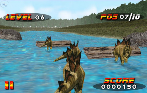 اسکرین شات بازی Jurassic Race 2