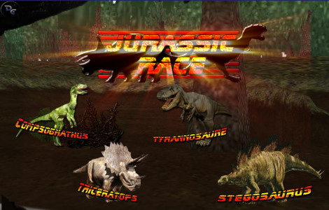 اسکرین شات بازی Jurassic Race 5