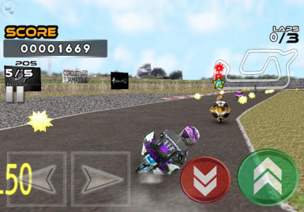 اسکرین شات بازی Pocket Bike Race 7