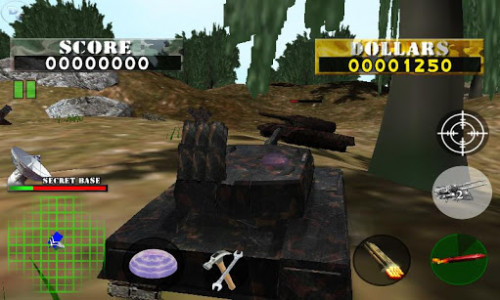 اسکرین شات بازی Tank War Defender 5