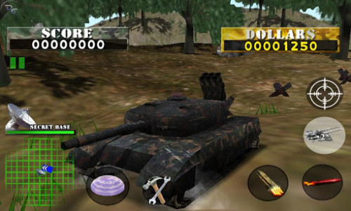 اسکرین شات بازی Tank War Defender 4