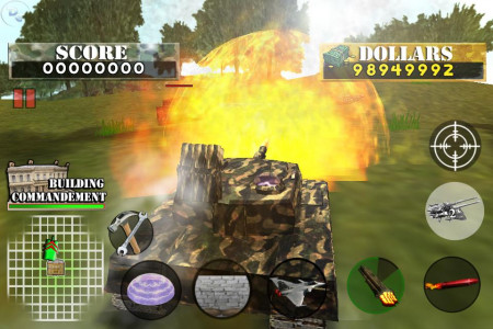 اسکرین شات بازی Tank War Defender 2 1