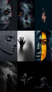 اسکرین شات 5 برنامه Dark Person Wallpaper