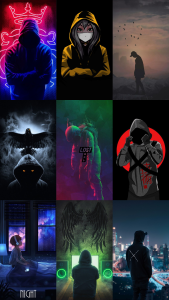 اسکرین شات 2 برنامه Dark Person Wallpaper