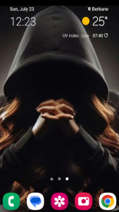 اسکرین شات 4 برنامه Dark Person Wallpaper