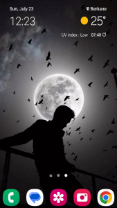 اسکرین شات 7 برنامه Dark Person Wallpaper