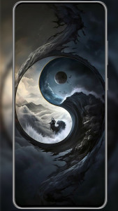 اسکرین شات 2 برنامه Dark Wallpaper