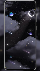 اسکرین شات 5 برنامه Dark Wallpaper