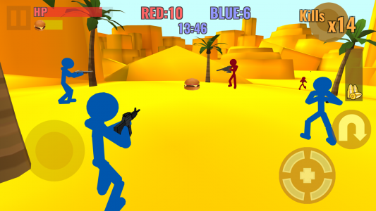 اسکرین شات 2 بازی Stickman Counter Zombie Strike