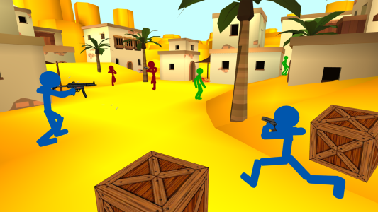 اسکرین شات 1 بازی Stickman Counter Zombie Strike