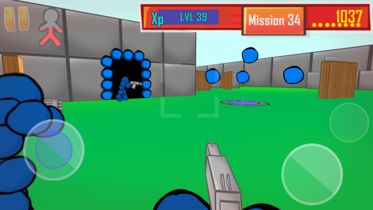 اسکرین شات بازی Stickman Gun: FPS Shooter 6