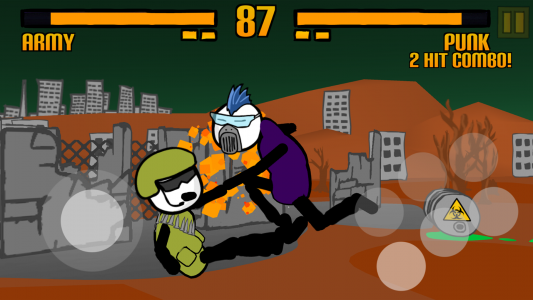 اسکرین شات بازی Stickman Gun - Less Fighting 2