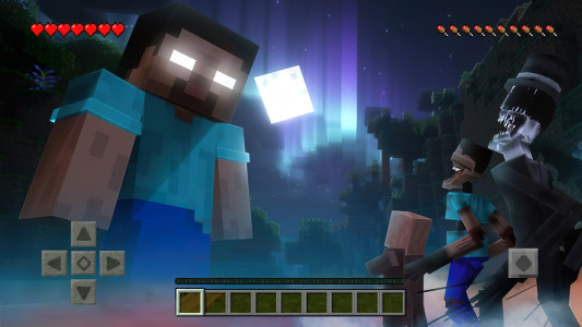 اسکرین شات 1 برنامه Horror Herobrine Mod Minecraft
