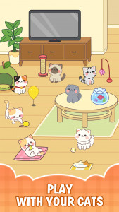 اسکرین شات 3 بازی Cat Time : Cute Cat 3 Tiles