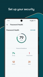 اسکرین شات برنامه Dashlane Password Manager 4